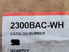 WIREMOLD Raceways & Base Cover 2300BAC-WH (Box of 10)