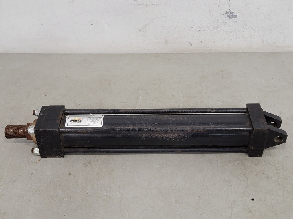 ROYAL Hydraulic Cylinder 2-1/2" Bore x 15" Stroke, H25C15C3A2A2A
