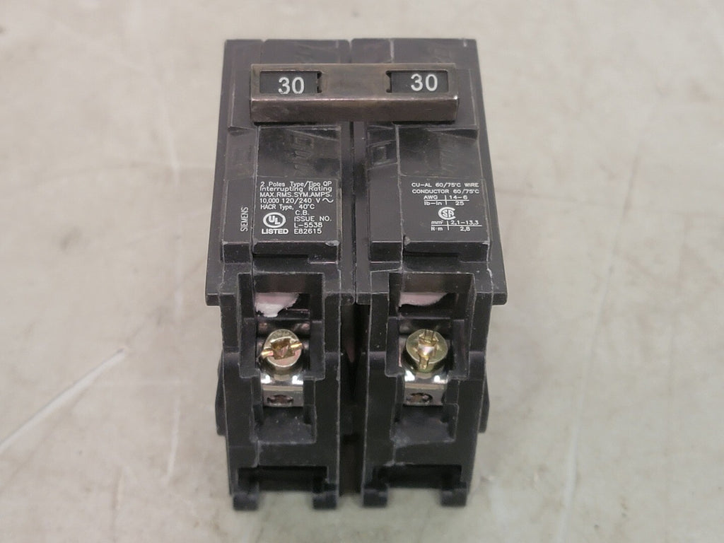 30 Amp 2 Pole Circuit Breaker Q230