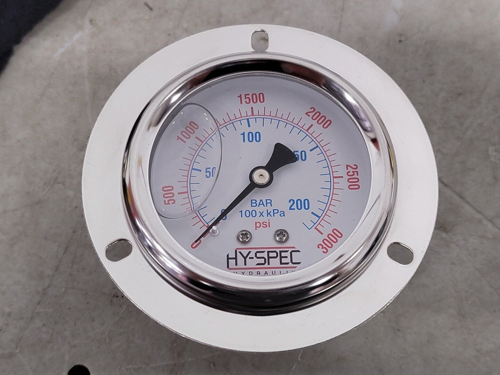 Pressure Gauge 0-3000 psi, FG22CXB3000PSI-1/4NPT HYS