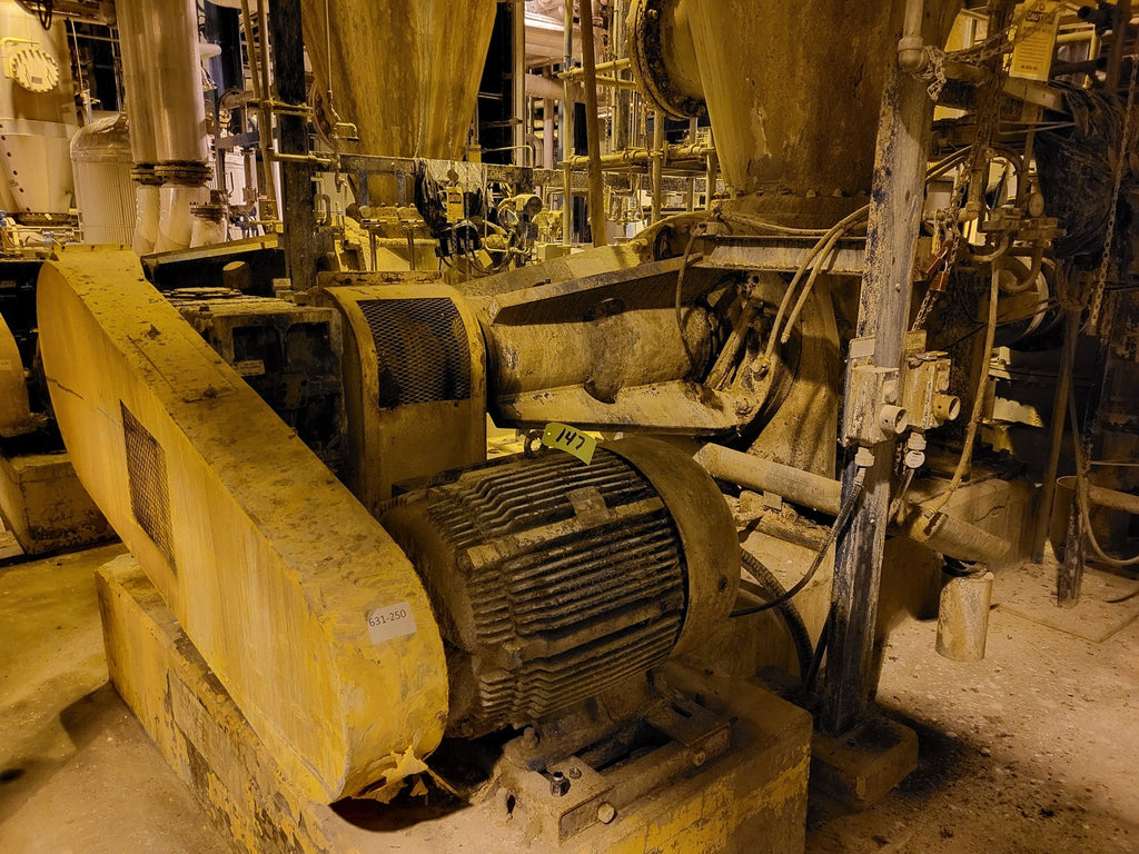 HYMAC Tapered Plug Screw Feeder w/ 100 hp Motor