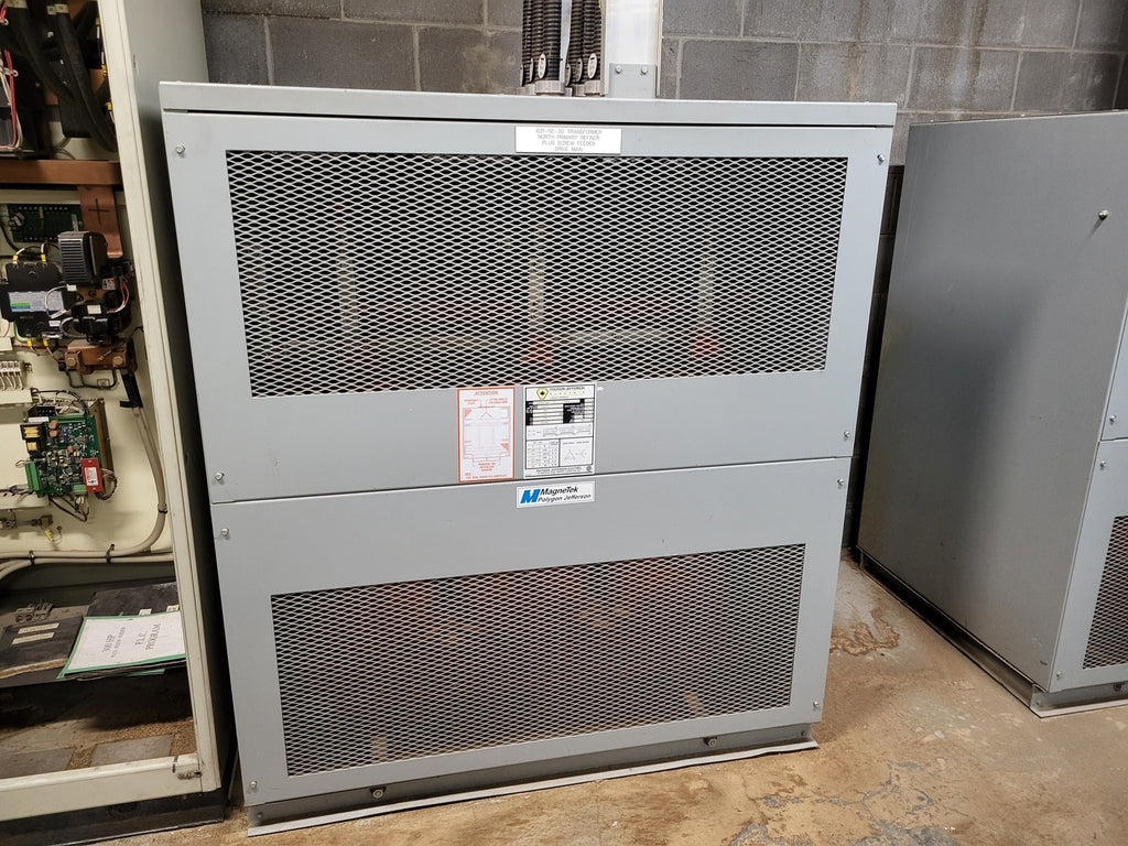 POLYGON JEFFERSON ELECTRIC 330 kVA Transformer, 575 pri. volts, 460/266 ...