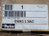 PARKER 1/4" Pneumatic Pressure Regulator 06R113AC