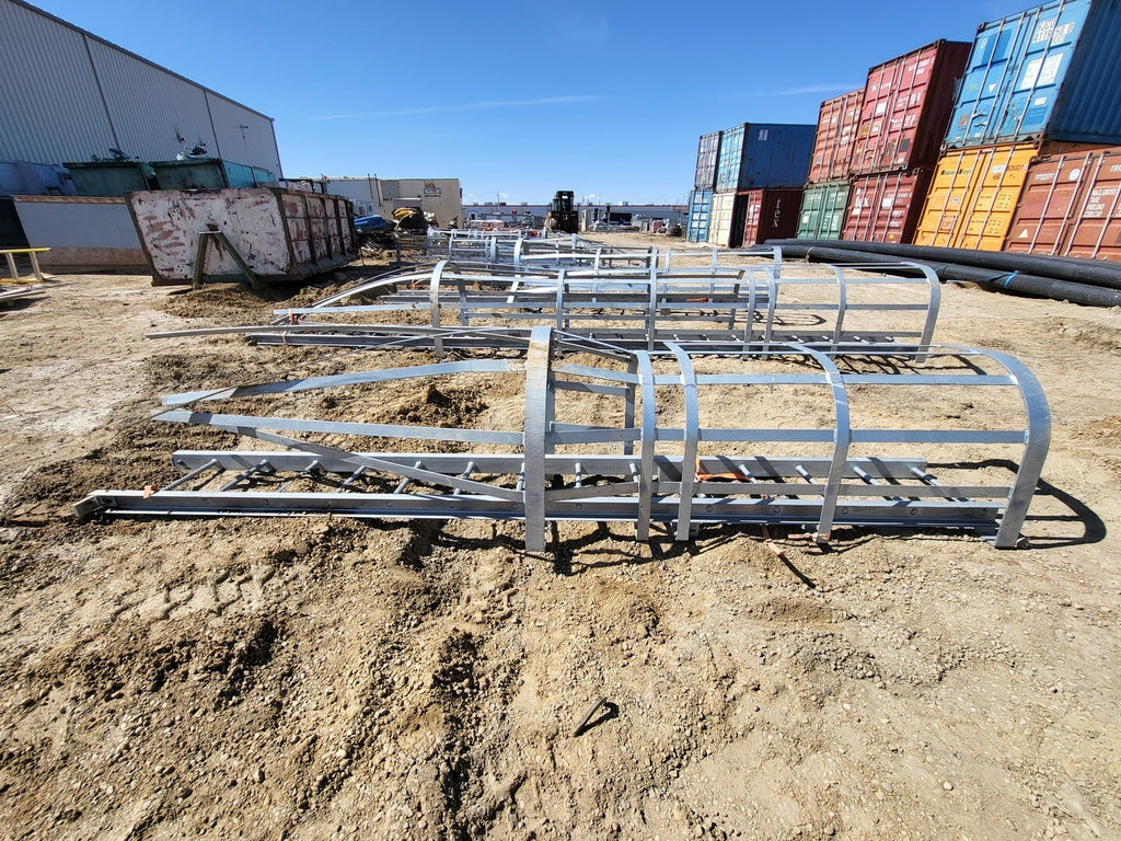 13.5ft. Steel Caged Ladder