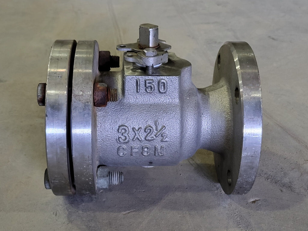 3" x 2-1/2" Class 150 Ball Valve 