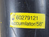 PARKER Piston Accumulator A4NM0058D866K, 58 CU-IN, 3000 PSI