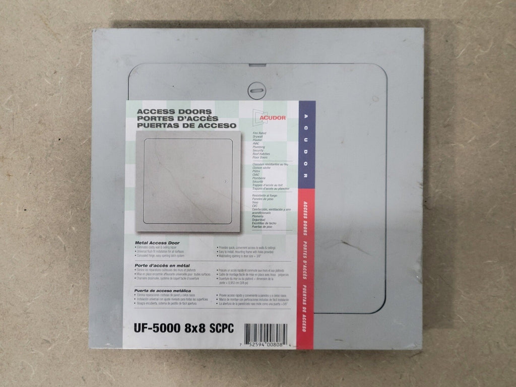 ACUDOR 8in. x 8in. Universal Ceiling & Wall Access Door UF-5000