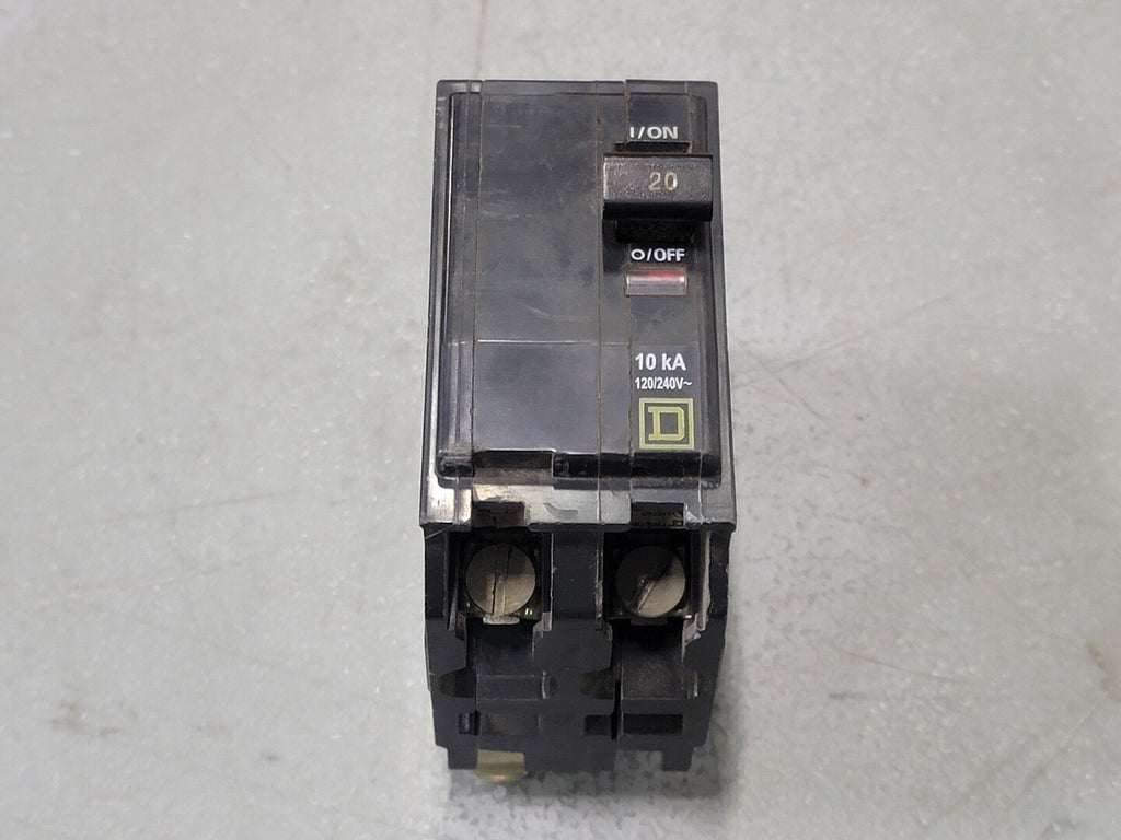 SQUARE D 20 Amp, 2 Pole, 120/240 volts Circuit Breaker