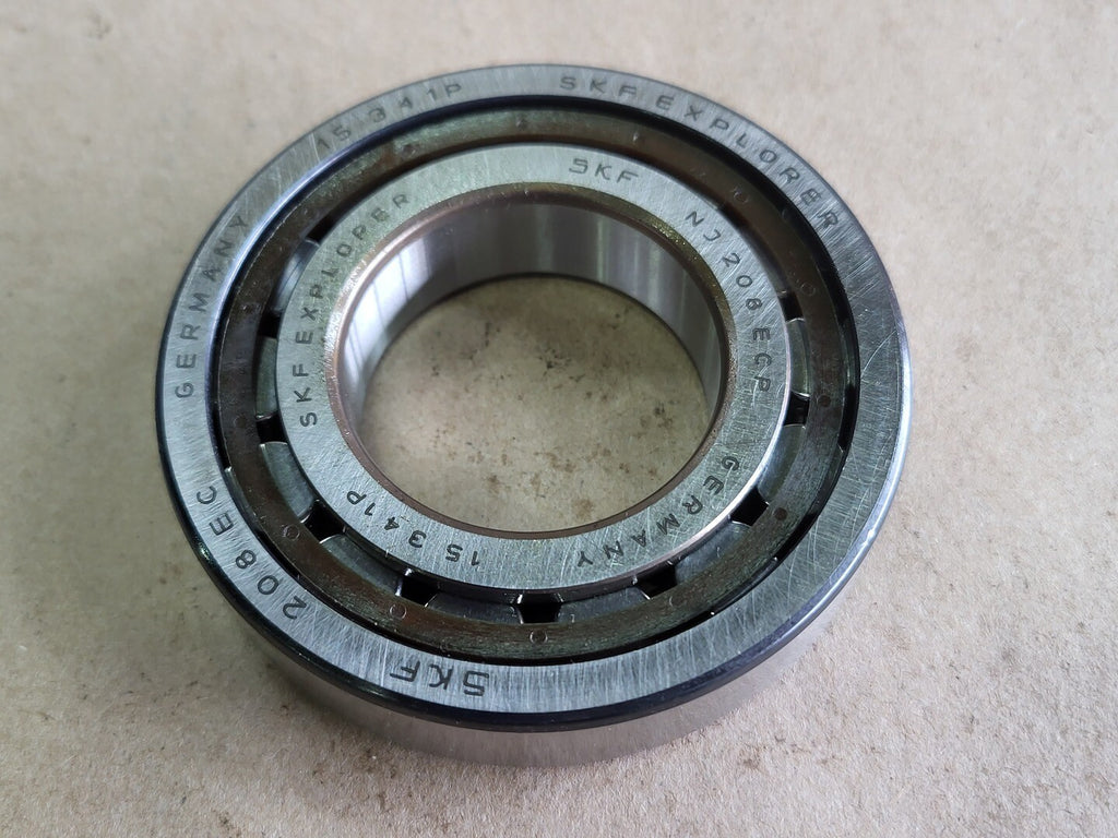 SKF Cylindrical Roller Bearing NJ208ECP, 40x80x18 mm