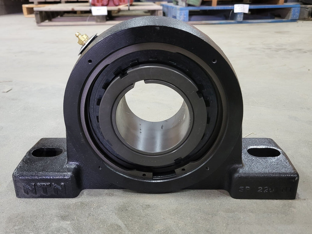 NTN Pillow Block Spherical Roller Bearing 3-1/2" Bore, SPW2220-308N1