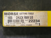 MORSE 5/8in. x 9in. Chucking Reamer 22234, 0.5615in. Dia. Str. Shank, Str. Flute