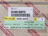 TOYOTA Brake Shoe Kit Rear HZJ79, 04495-60070