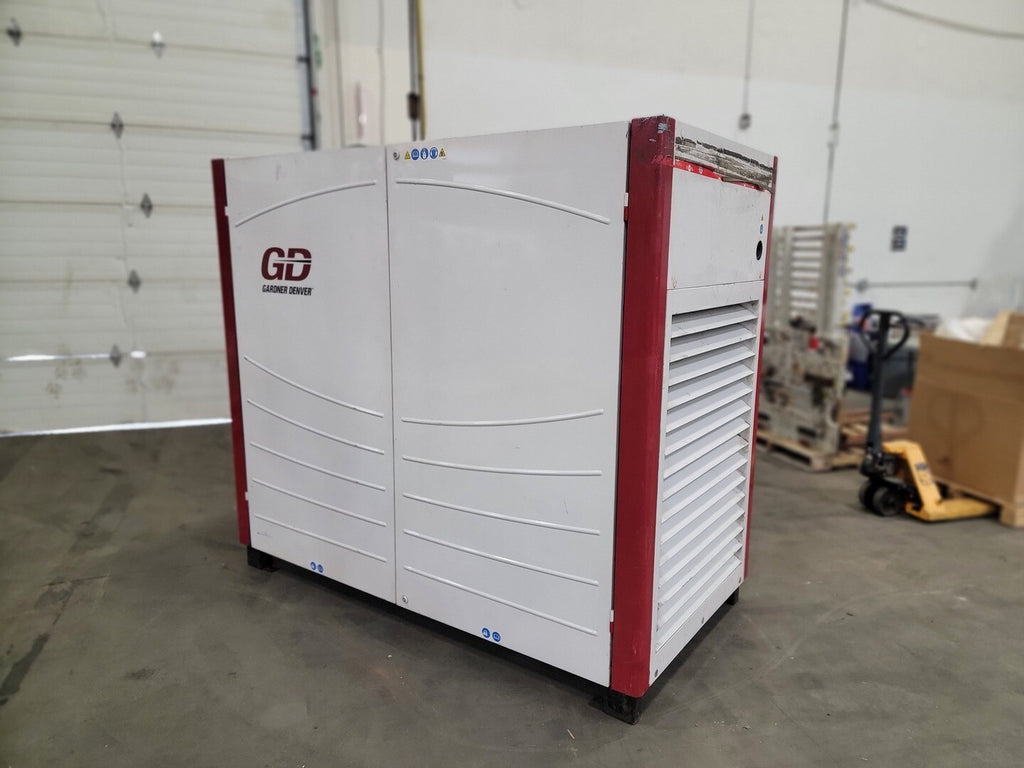 GARDNER-DENVER 60 hp, 308 CFM, 100 PSI Variable Speed Rotary Screw Compressor VS45-70A25