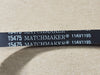 MATCHMAKER 15475 Power Steering Belt 11AV1195, P/N 806971