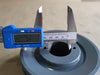 TB WOOD'S 2 Groove Sheave 2BK55, 5.25"