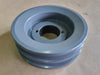 TB WOOD'S 2 Groove Sheave 2BK55, 5.25"