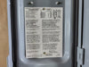 SQUARE D 30 Amp,  3 Pole, 600 Volts Non-Fuse Disconnect Switch CHU361AWK
