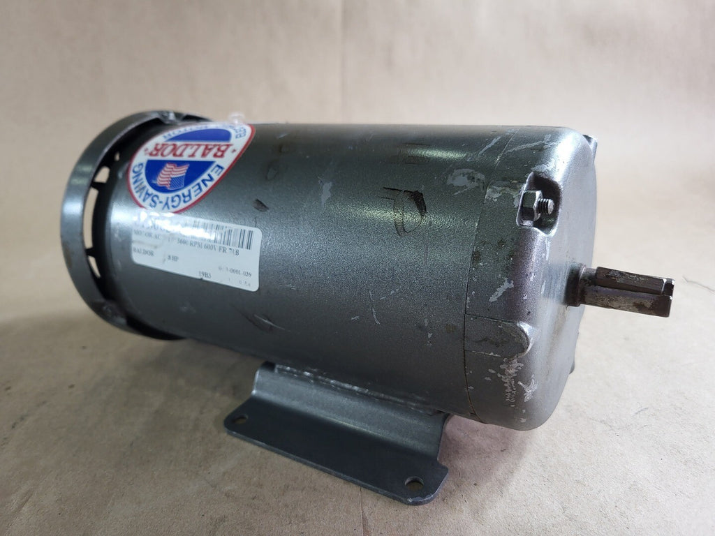 BALDOR 3/4 hp, 575 volts, 3450 rpm, D71 Electric Motor MM3463-5