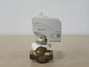 SIEMENS 1/2" Class 250 Zone Control Valve Assembly 255-01115 w/ Electronic Actuator