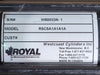ROYAL Pneumatic Cylinders 5" Bore x 5" Stroke R5C5A1A1A1A