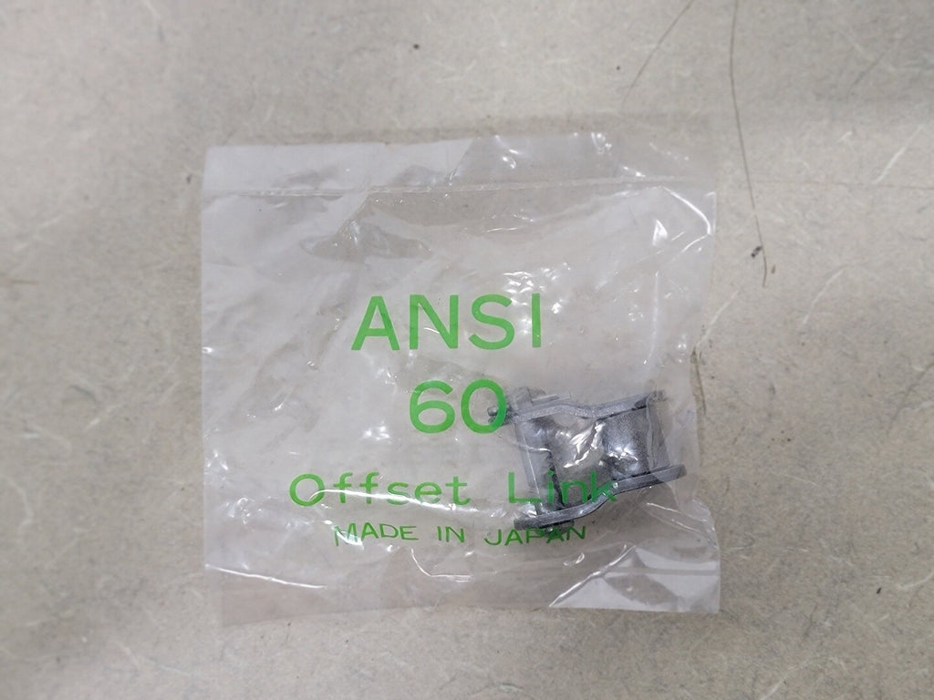 Roller Chain Offset Link ANSI 60 (Lot of 10)