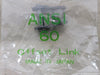Roller Chain Offset Link ANSI 60 (Lot of 10)