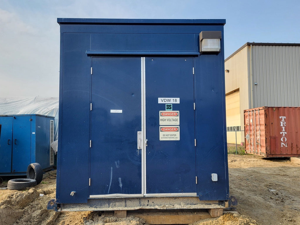 E-House Package w/ 770kVA Step-Up Transformer 540V to 4160Y/2402V & 950HP VFD