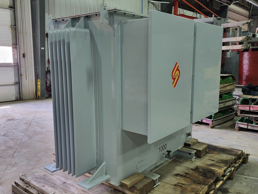 SOUTHWEST ELECTRIC 1000 kVA Step-Down Transformer 13,800 Pri. Volts, 480 Sec. Volts 71012C7-31000