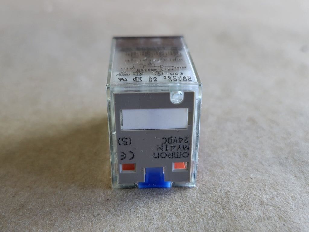 OMRON 5 Amp, 24 VDC, 14-Pins Relay MY4IN (Box of 2)
