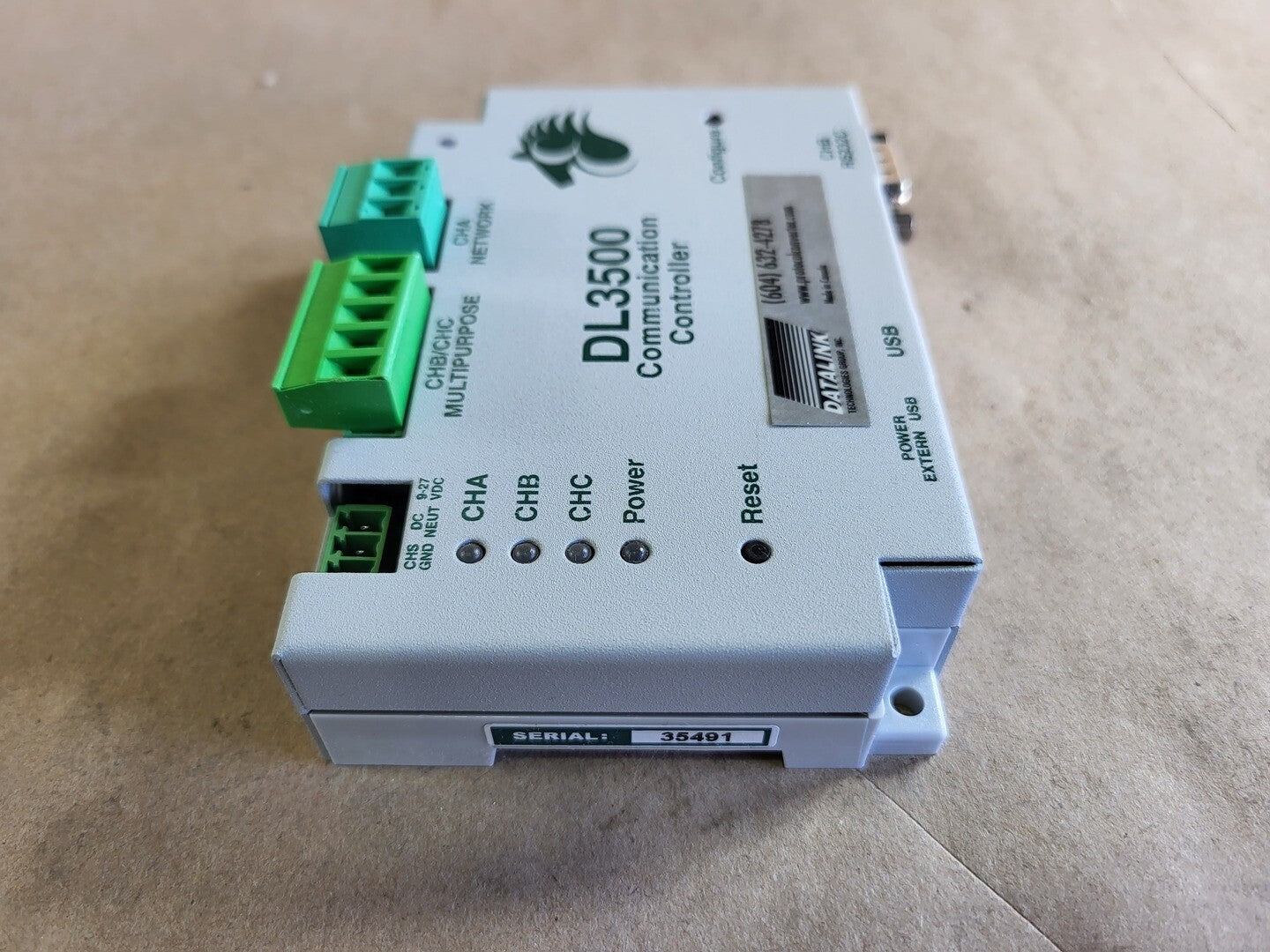 Df1 Controller EQUUSTEK Communication Controller DL3500-DF1/DH+