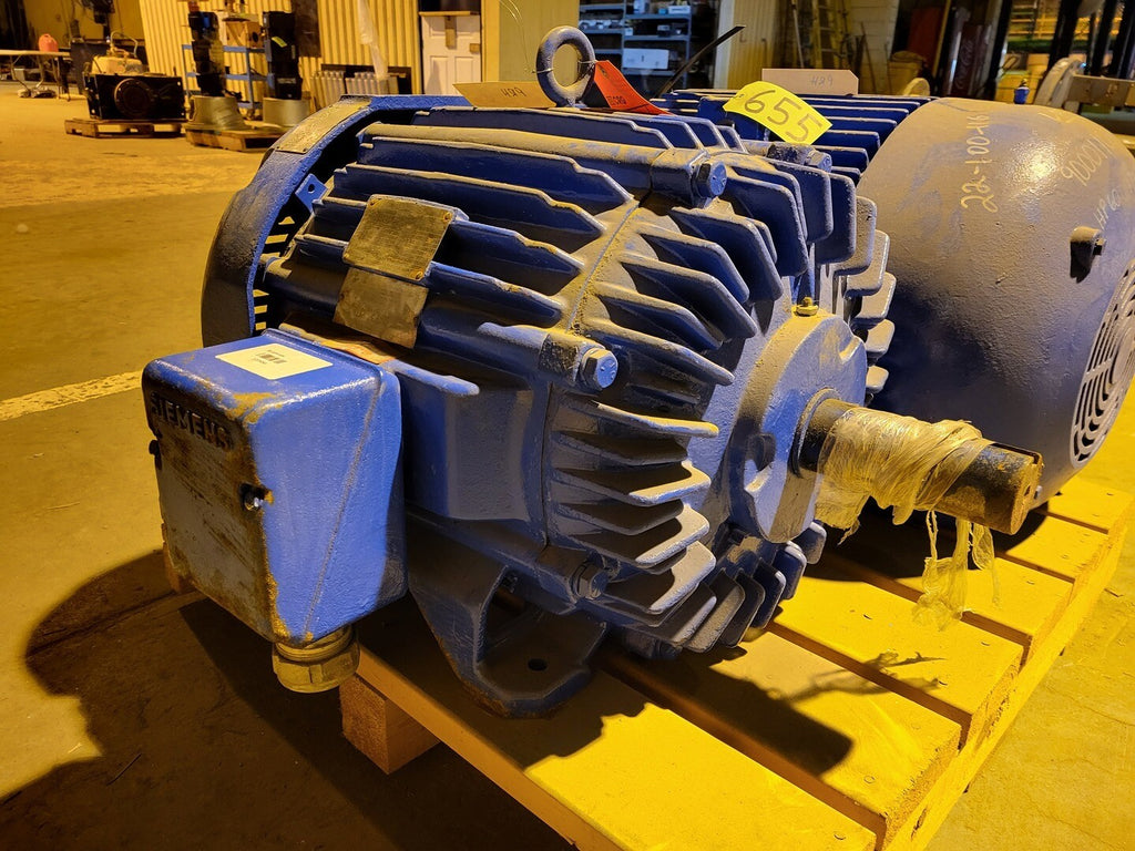 SIEMENS 60 hp, 575 volts, 1775 rpm, 364T, Induction Motor 51-505-191 