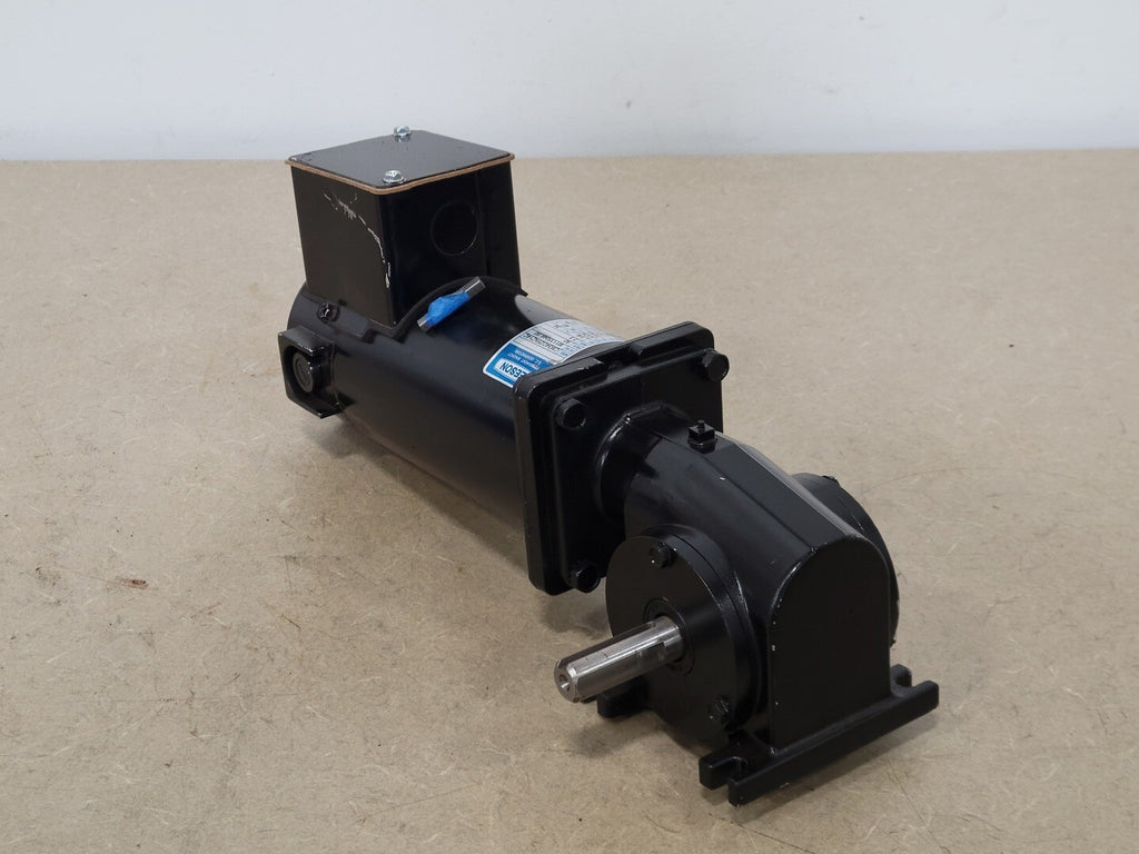 LEESON 1/4 hp, 90 volts, 500 rpm, 34 Gearmotor CM34D25NZ14C
