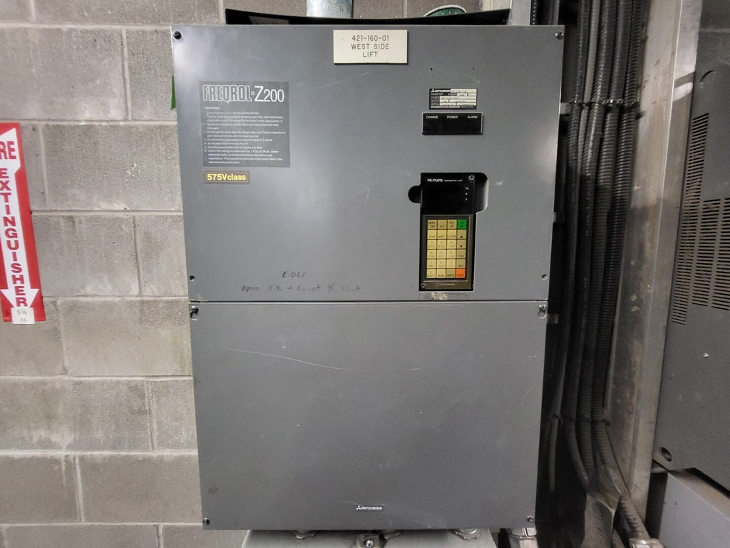 MITSUBISHI 30 hp, 575 Volts, 3-Phase VFD FR-Z260-22K