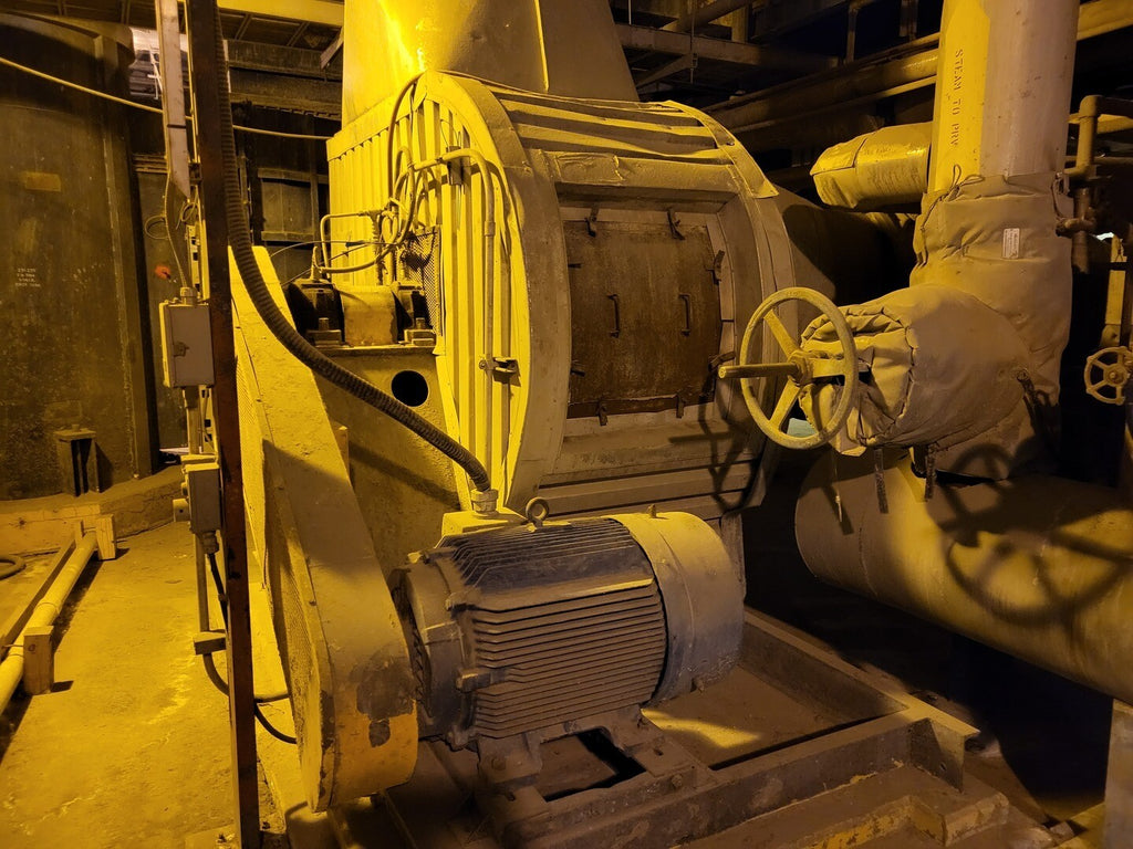 SIEMENS Overfire Air Fan w/ 150hp Induction Motor 575V, 1785RM, 3Ph, 445T, R6ZESD