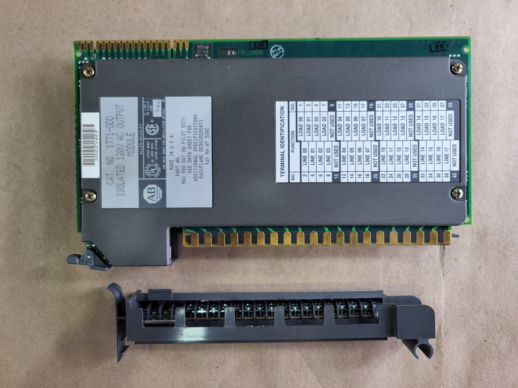 ALLEN-BRADLEY 120VAC Isolated Output Module 1771-ODD