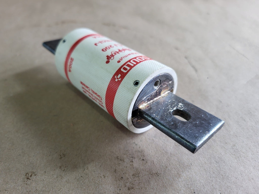 GOULD SHAWMUT 200 Amp Class J Fast-Acting Fuse CJ-200