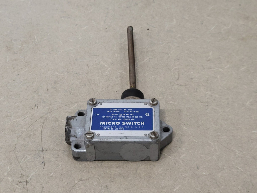 MICRO SWITCH Snap Switch L23, 20A 125V