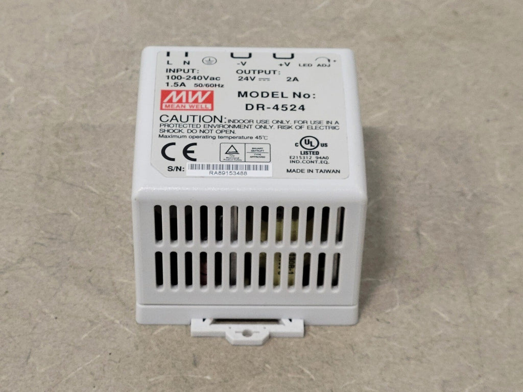 MEAN WELL 1.5 Amp 240 Volts Power Supply DR-4524