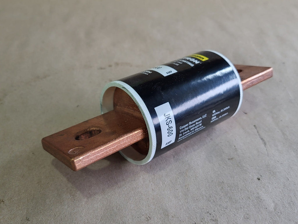 COOPER BUSSMAN INC. 600 Amp Class J Fast-Acting Fuse JKS-600
