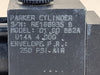 PARKER Pneumatic Cylinder 1" Bore x 4" Stroke, 01.00BB2AU14A4.000