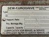 SEW-EURODRIVE Hose Pump w/ Gear Reducer 56.02:1 Ratio, R63LP56