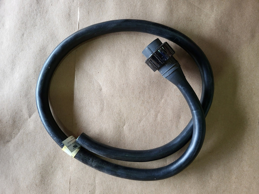 WOODHEAD 3' 14AWG 4P Male Straight Single-End Cordset 32634