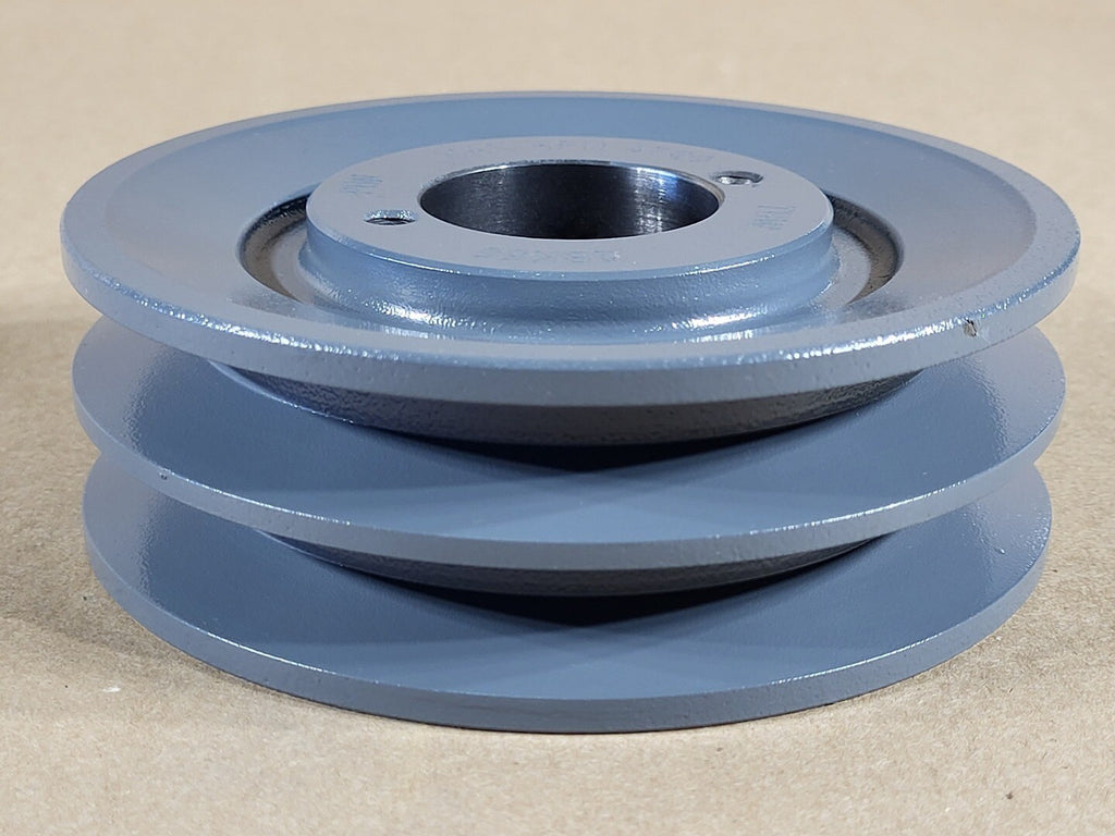 TB WOOD'S Sheave 2 Groove B Belt, 5.25" OD, H-Bushing, 2BK55QT