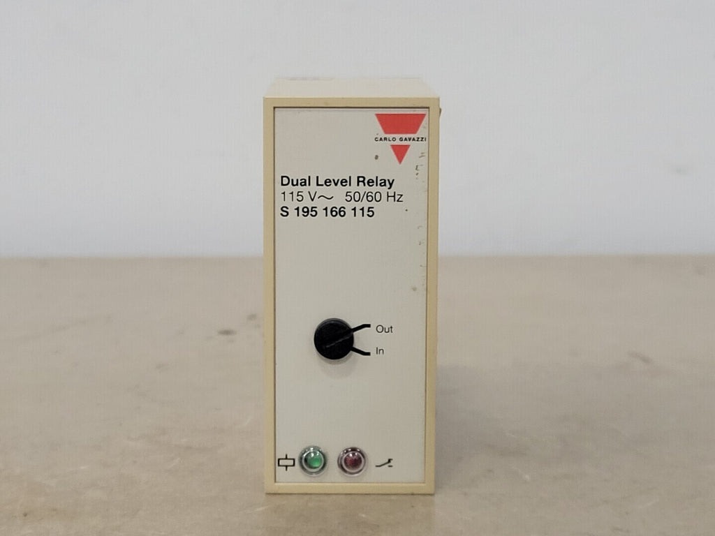 CARLO GAVAZZI 8 Amp Dual Level Relay S 195 166 115