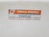 FABCO PLASTICS 4 x Plastic Tanks