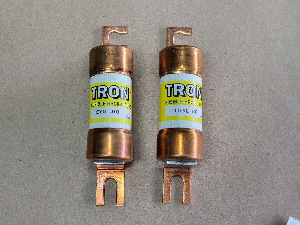 BUSSMANN 60 Amp Class C Current Limiting Fuse CGL-60 (Pack of 2)