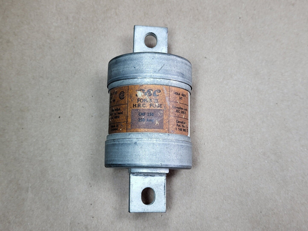 GEC 250 Amp HRC Fuse CMF250 