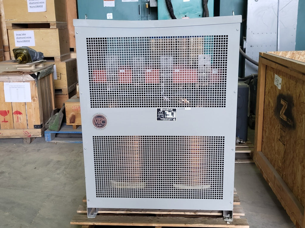 MARCUS 300 kVA Transformer, 600 pri. volts, 120/208 sec. volts MT300A1