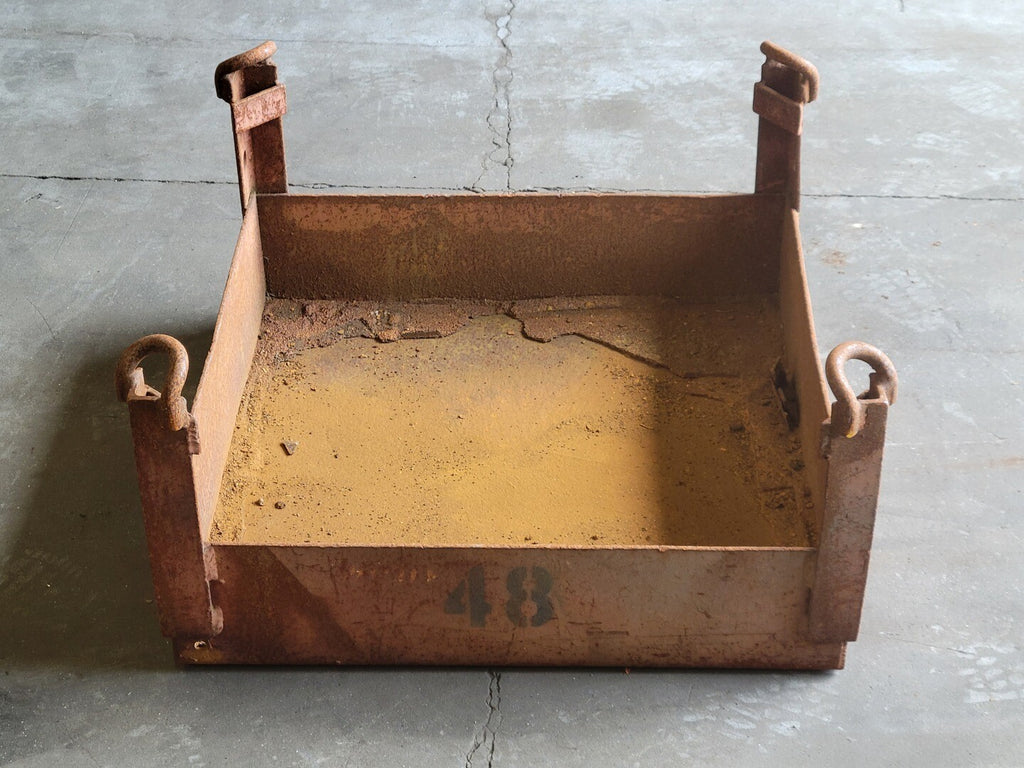 25in. x 25in. Material Lifting Basket, Steel