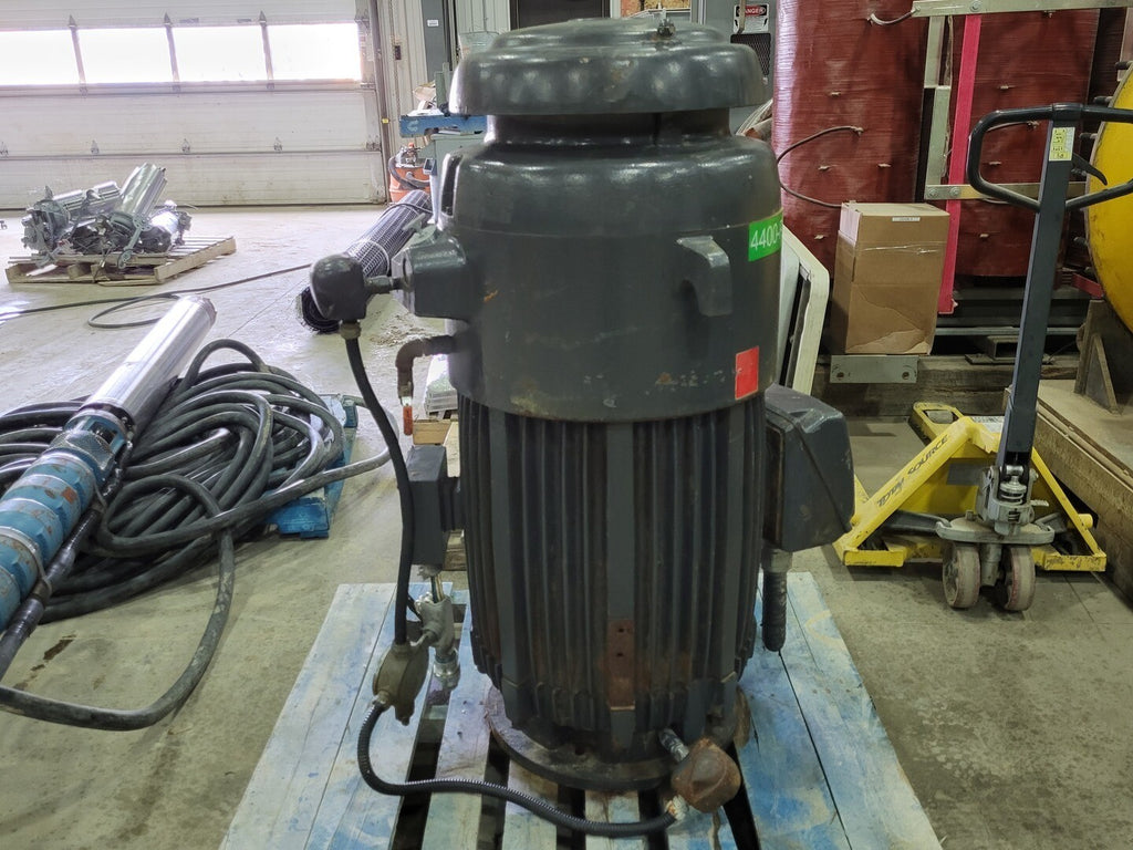 EMERSON 200 hp Premium Efficient Vertical Pump Motor, 447TPA, 1785 rpm 100BT03M